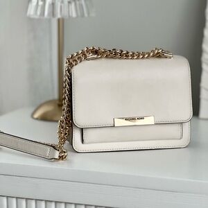 White Michael Kors purse